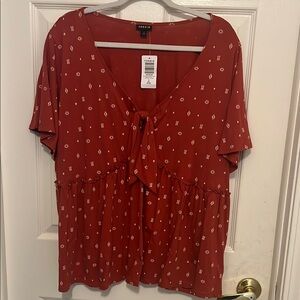 Torrid vintage cotton jersey V-neck